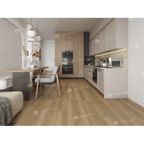 Кварц-виниловая плитка Alpine Floor Ultra ECO 5-38 Дуб Сантана