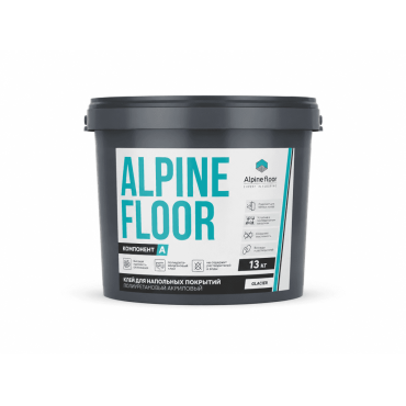 Однокомпонентный акриловый клей Alpine Floor Акрил Фикс Про (13кг)