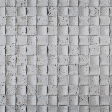 Гибкие Стеновые Панели Alpine Walls Soft Ceramic Tessera Bianca MTR-002PW
