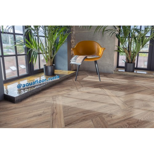 Кварц-виниловая плитка Aquafloor Space Parquet Light AF4503PQL