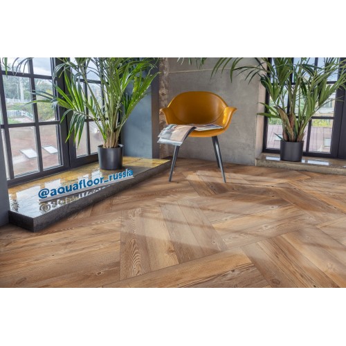 Кварц-виниловая плитка Aquafloor Space Parquet Light AF4504PQL