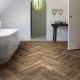 Кварц-виниловая плитка Moduleo LayRed Herringbone 54875 Country Oak