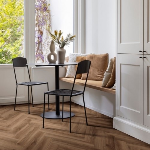 Кварц-виниловая плитка Moduleo LayRed Herringbone 24844 Classic Oak