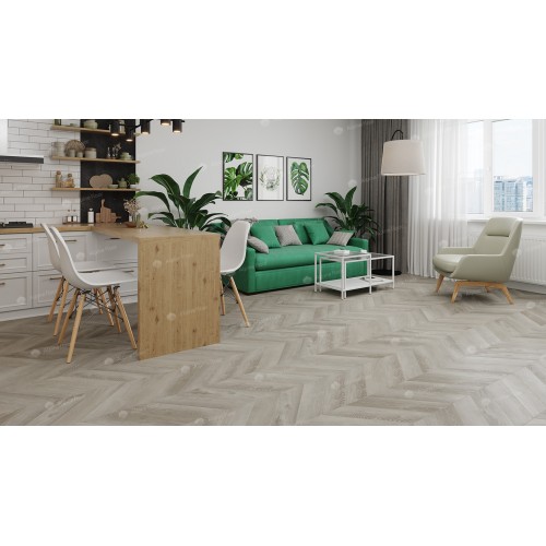 Кварц-виниловая плитка Alpine Floor Chevron Alpine ECO 18-01 Дуб Фантазия