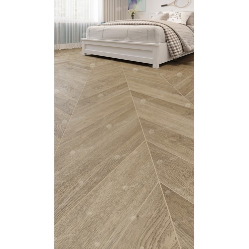 Кварц-виниловая плитка Alpine Floor Chevron Alpine ECO 18-02 Дуб Ваниль Селект